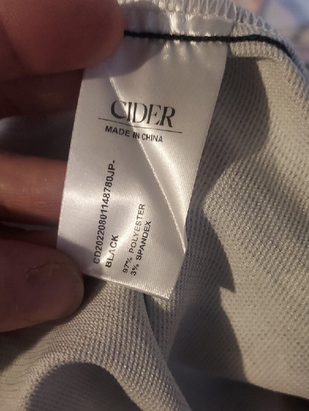 Cider Navy Floral Overalls with Multicolor Bloom - Picture 6 of 6